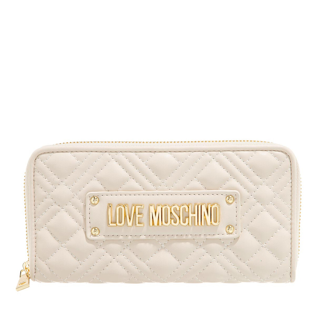Love Moschino GOLDEN HEART - Portemonnee - black/zwart