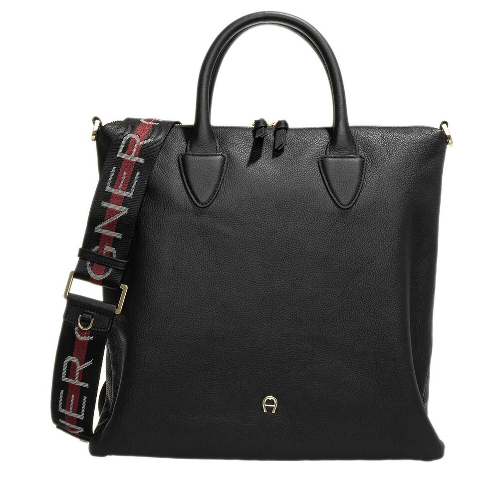 AIGNER Zita Medium Caribou Brown Tote