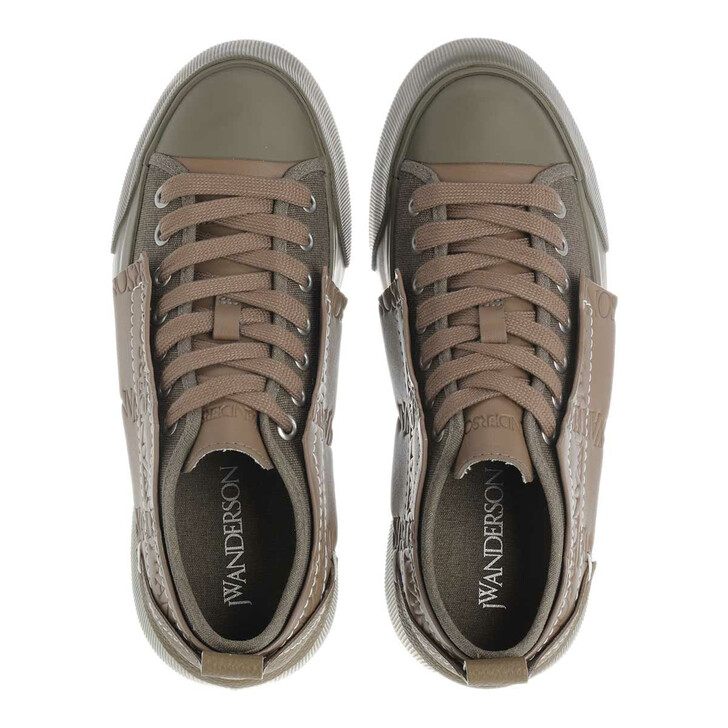 platform brown sneakers