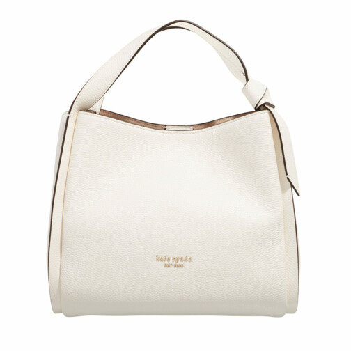 Kate Spade New York Knott Pebbled Leather Medium Crossbody Tote Cream