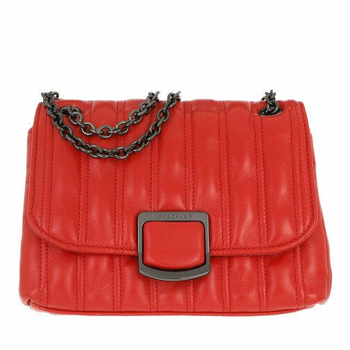 Longchamp Brioche Crossbody Red Crossbody Bag