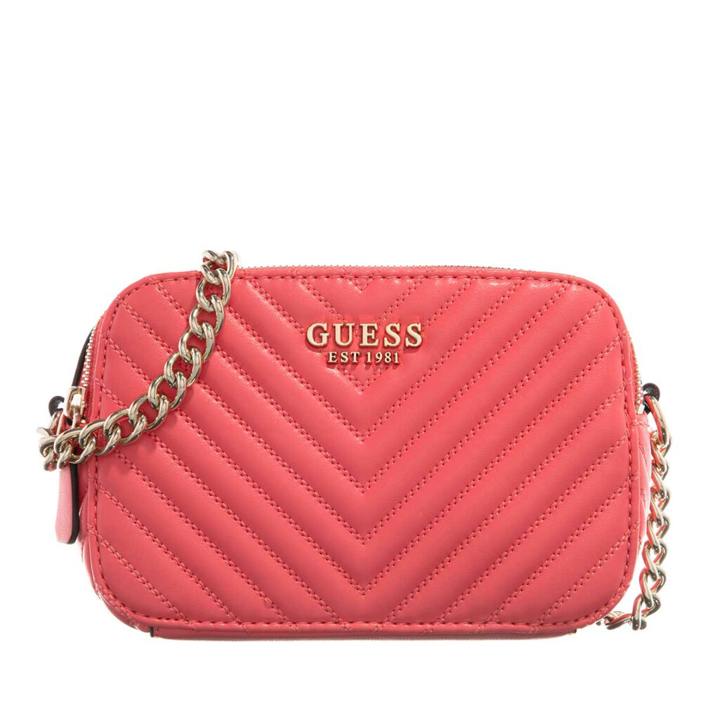Guess Noelle Crossbody Camera Beige Crossbody Bag
