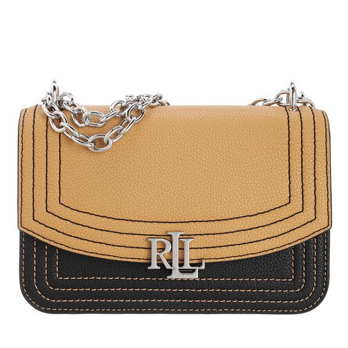 Lauren Ralph Lauren Madison 22 Crossbody Medium Black/Buff