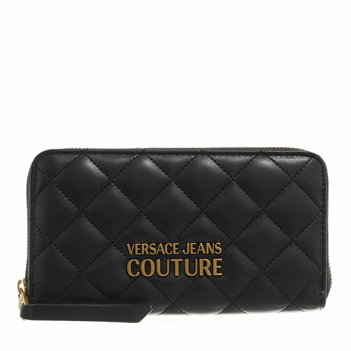 Versace Jeans Couture Wallet Black ZipAround Wallet