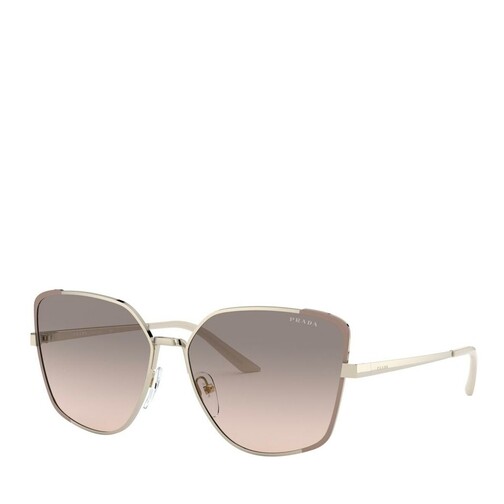 Prada Women Sunglasses Conceptual 0PR 60XS Pale Gold/Matte Pink