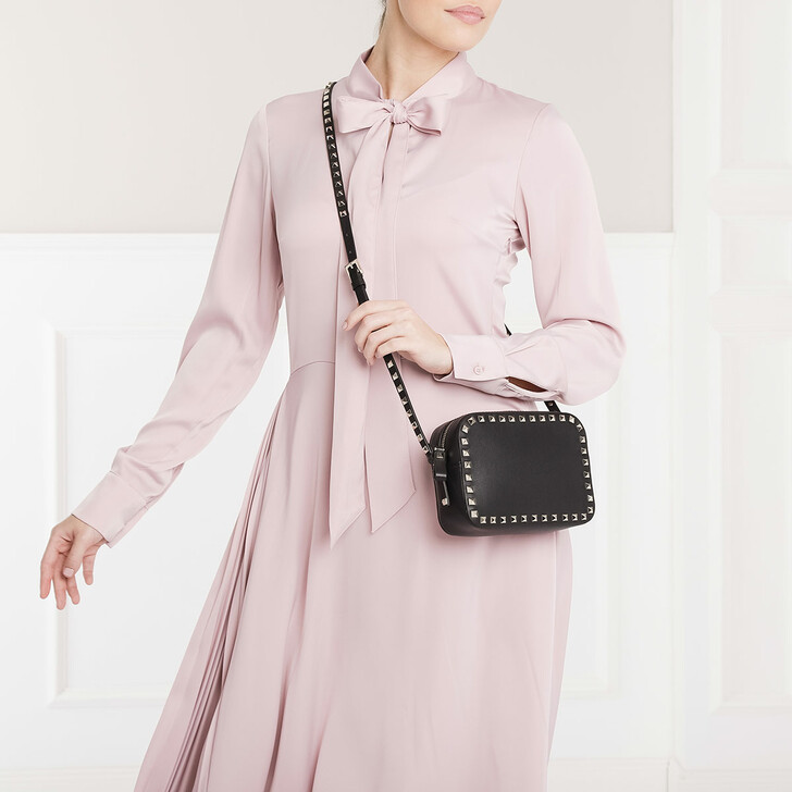 valentino rockstud camera crossbody bag