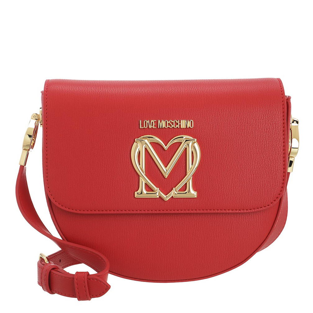 Love Moschino Borsa Pu Avorio Avorio Saddle Bag