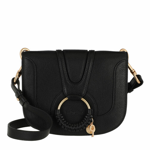 See By Chloé Hana Medium Crossbody Bag Leather Black Crossbody Bag