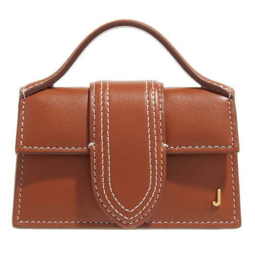 Jacquemus Le petit Bambino Mini flap bag Brown Micro borsa