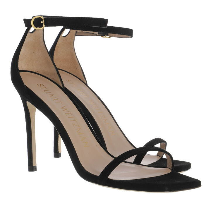 black strappy heels stuart weitzman