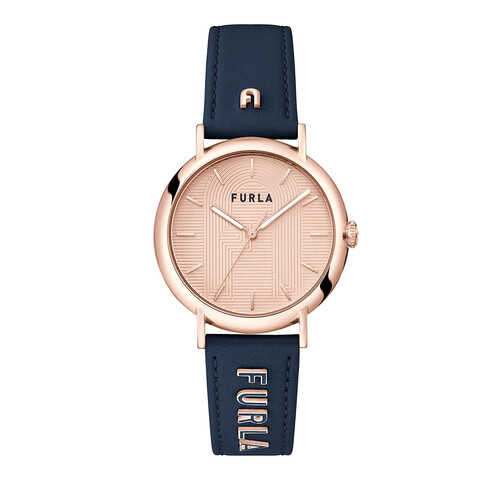 Furla Easy Shape Ladies Rose Gold Quartz Watch