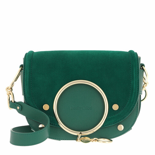 See By Chloé Mara Crossbody Bag Leather Woddsy Green Crossbodytas
