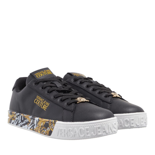 Versace Jeans Couture Shoes Black LowTop Sneaker