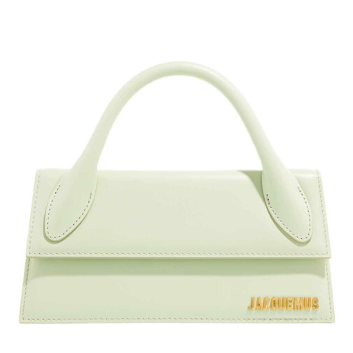 Jacquemus Top Handle Bag Light Green Satchel