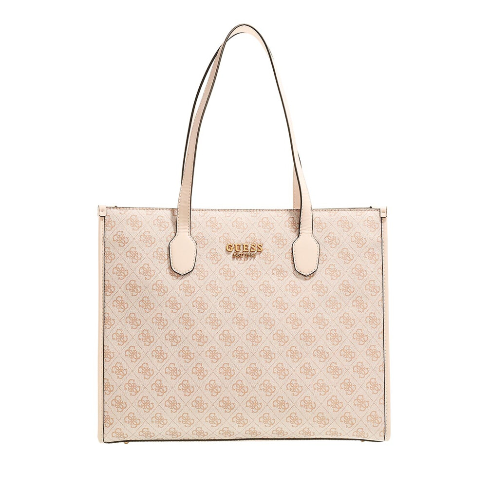 Guess Silvana Shopping Bag Coal Logo Borsa da shopping
