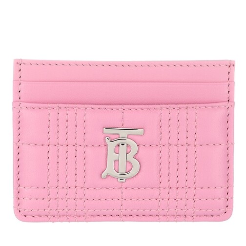 Burberry Lola Card Holder Leather Primrose Pink Kartenhalter 
