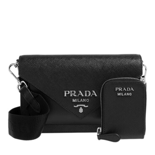 Prada Leather Crossbody Bag Black Crossbody Bag