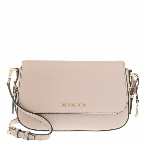 Michael Kors Large Flap Xbody Handbag Leather Soft Pink Crossbody Bag