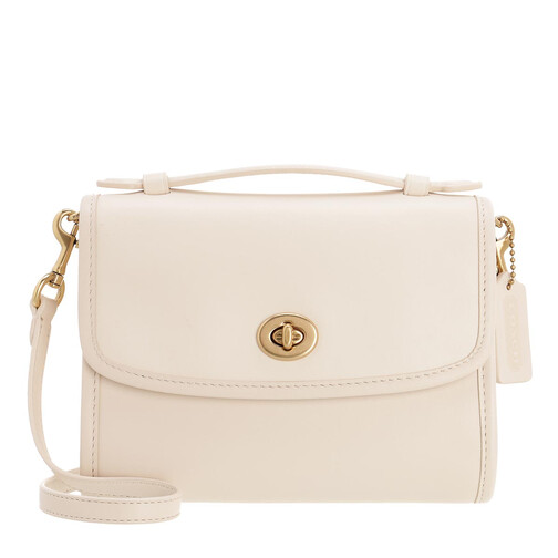 Coach Kip Turnlock Crossbody White Crossbody Bag