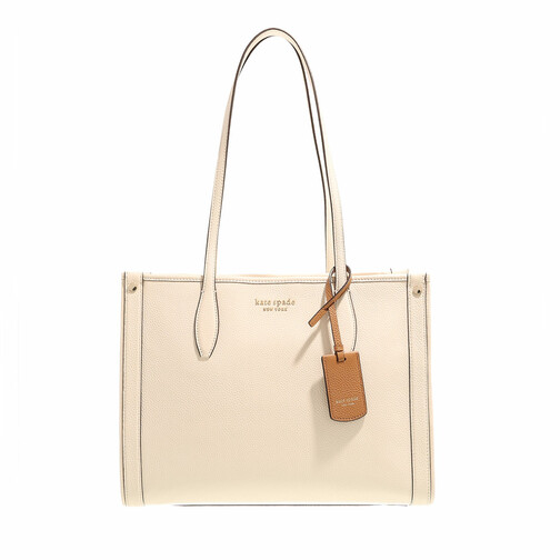 Kate Spade New York Market Pebbled Leather Parchment Tote
