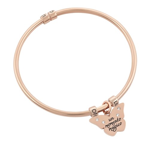LIU JO LJ1521 Stainless steel Bracelet Rose Gold Bangle