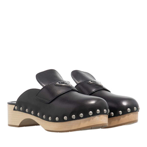 Prada Clogs Black Slipins