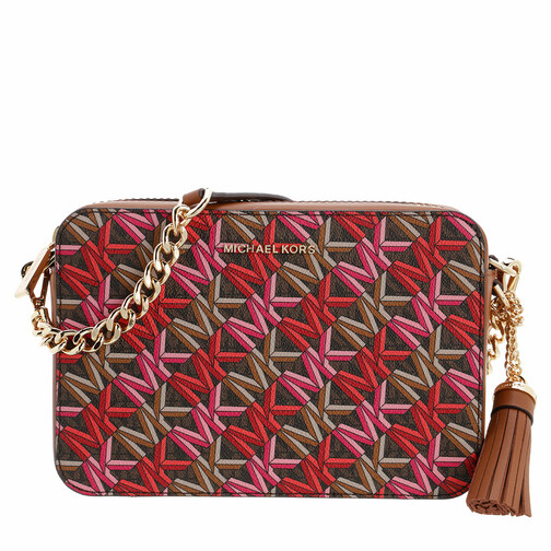 Michael Kors Medium Camera Bag Brown Multi Camera Bag