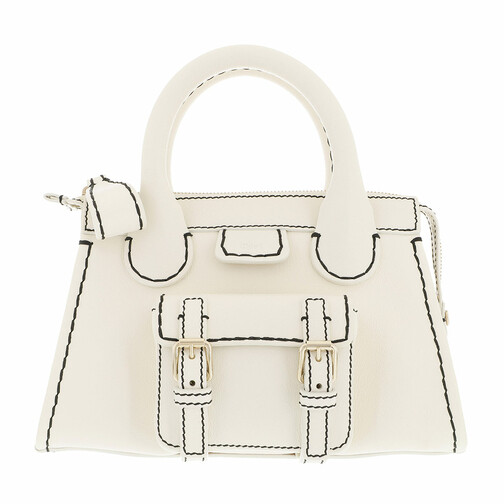 Chloé Crossbody Bag Leather White Tote