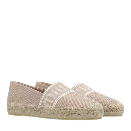 Miu Miu 2026 Espadrille Sneaker Camel Suede Woven 621337