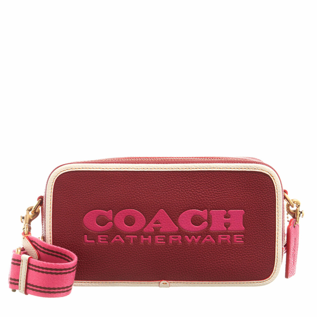 Coach Colorblock Leather Kia Camera Bag Chalk Multi Camera Bag