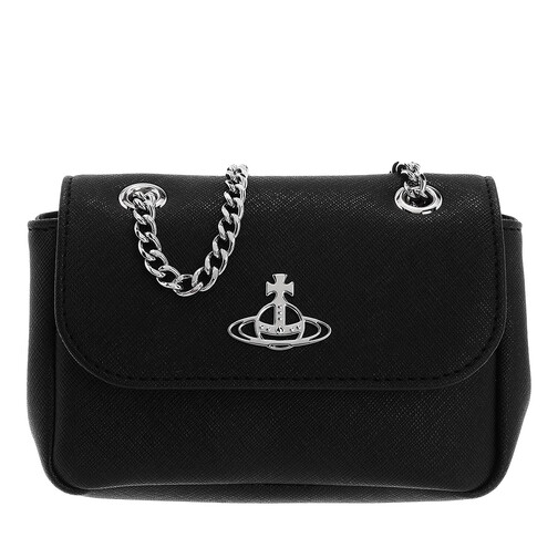 Vivienne Westwood Derby Small Purse With Chain Black Portafoglio a catena