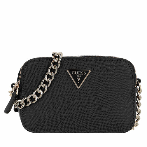 Guess Noelle Crossbody Camera Black Camera Bag