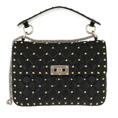 Valentino black purse with studs clearance