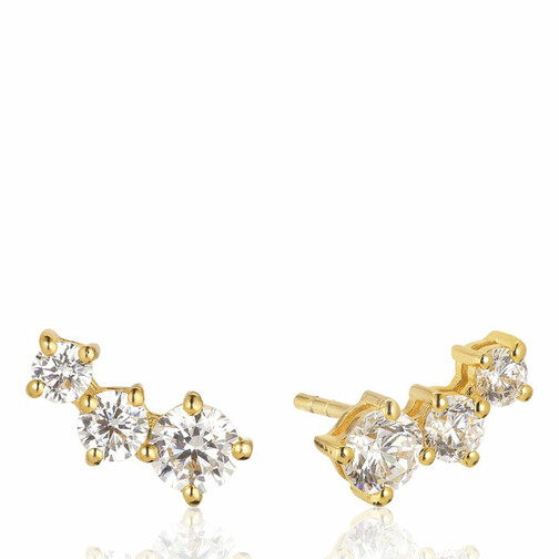Sif Jakobs Jewellery Belluno Piccolo Earrings 18K Yellow Gold Stud
