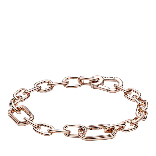 Pandora Pandora ME Link Chain Armband 14k Rose goldplated unique metal