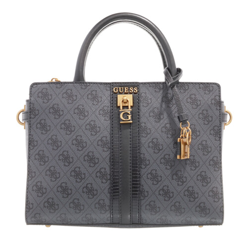 GUESS ERENIA GIRLFRIEND SATCHEL - Damen Handtasche In Coal Logo