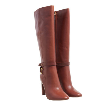 Lauren Ralph Lauren Makenna Boots Deep Saddle Tan | Laars | fashionette