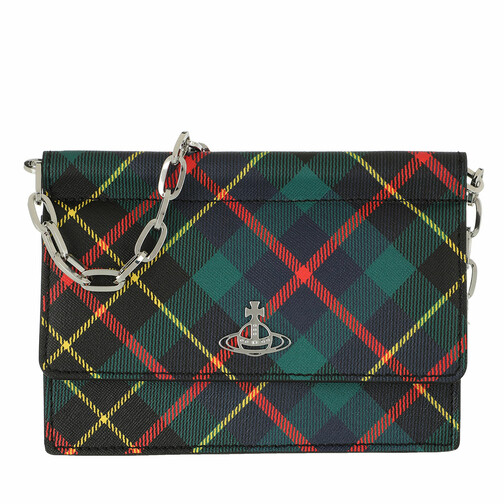 Vivienne Westwood Derby Chain Belt Purse Hunting Tartan Crossbody Bag