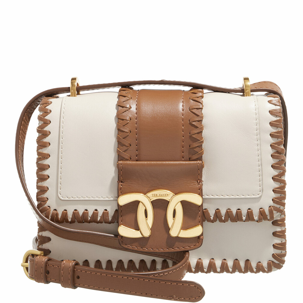 Ted Baker Edasina Whipstitch Detail Mini Crossbody Bag Black