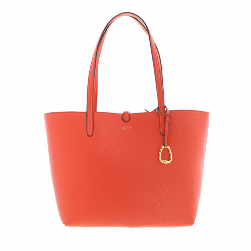 Lauren Ralph Lauren Reversable Tote Tote Medium Hyannis Orange/Henri