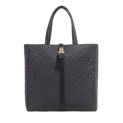 Tommy Hilfiger Th Flow Tote Black Shopping Bag