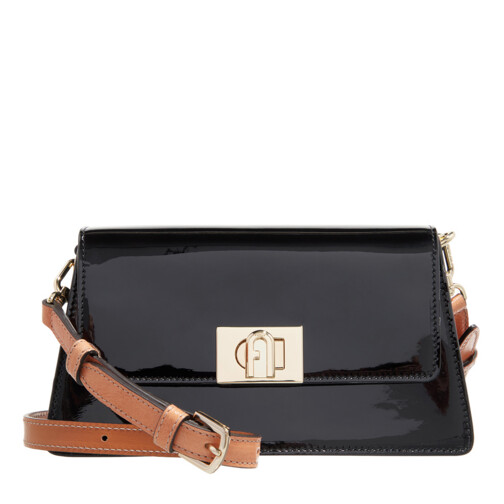 Furla Furla Zoe Mini Shoulder Bag Nero Baguette Bag