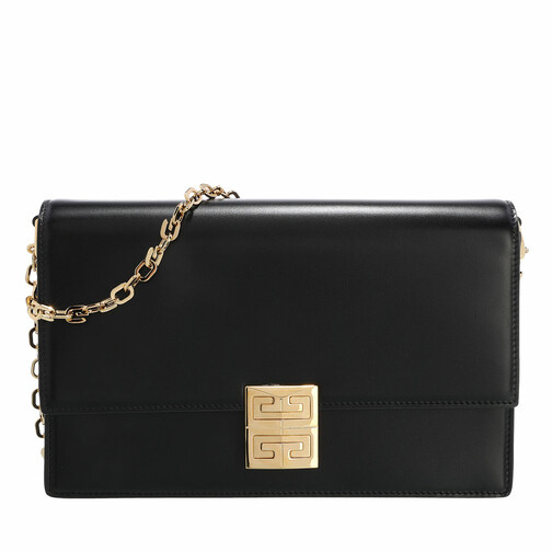 Givenchy Medium 4G Chain Crossbody Bag Leather Black Crossbody Bag