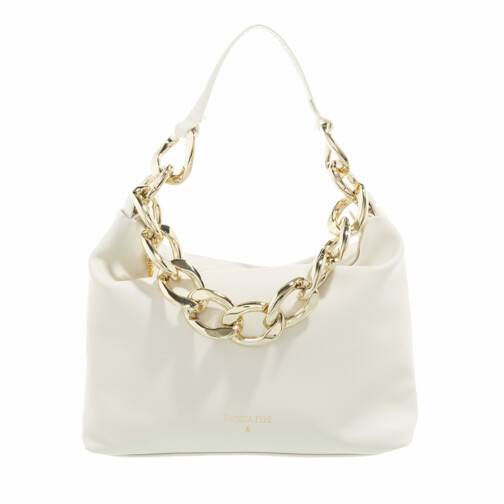 Patrizia Pepe Hobo Off White Hobo Bag