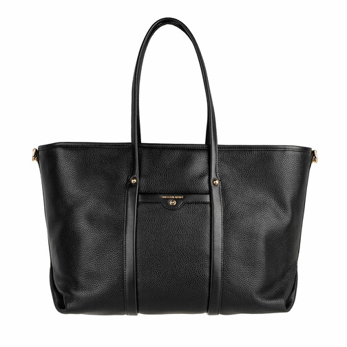 Michael Kors Large Tote Leather Black Sac à provisions