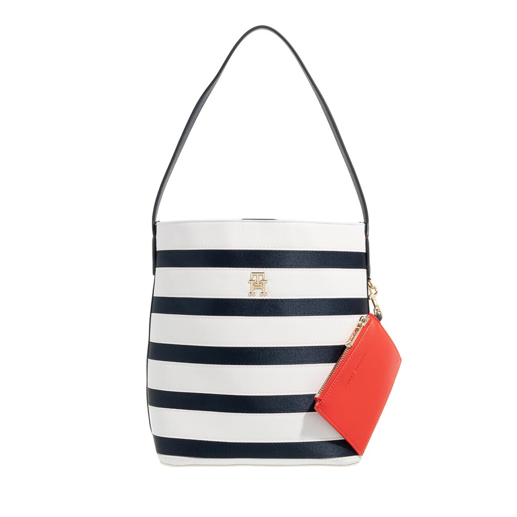 Tommy Hilfiger Iconic Tommy Bucket Bag Space Blue Bucket Bag
