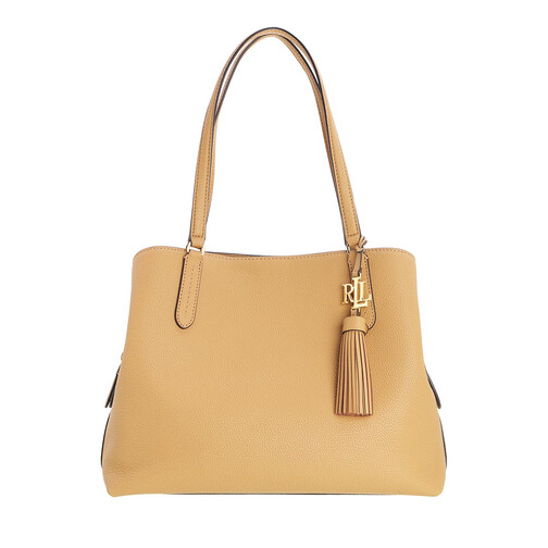 Lauren Ralph Lauren Quinn 34 Shoulder Bag Large Buff Shopping Bag