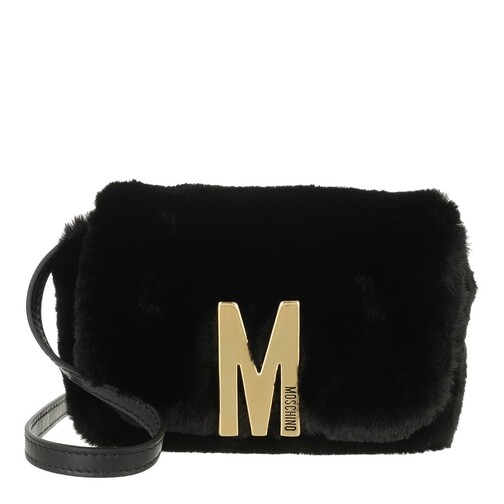 Moschino Borsa Tracolla Fantasia Nero Mini borsa
