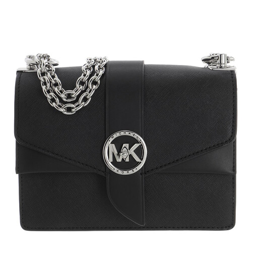 Michael Kors Greenwich Small Convertible Crossbody Bag Black