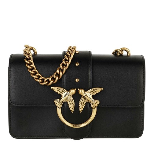 Pinko Love Mini Icon Simply 10 Cl Vi Nero Limousine Crossbody Bag